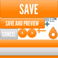 Example of a Sprite of buttons and icons